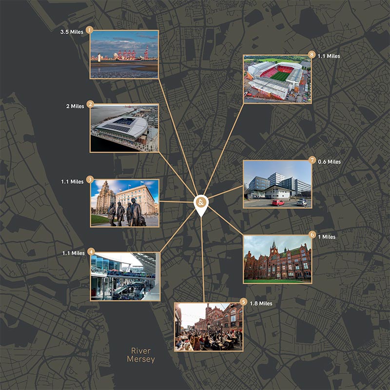 Fox & Foundry Location Map