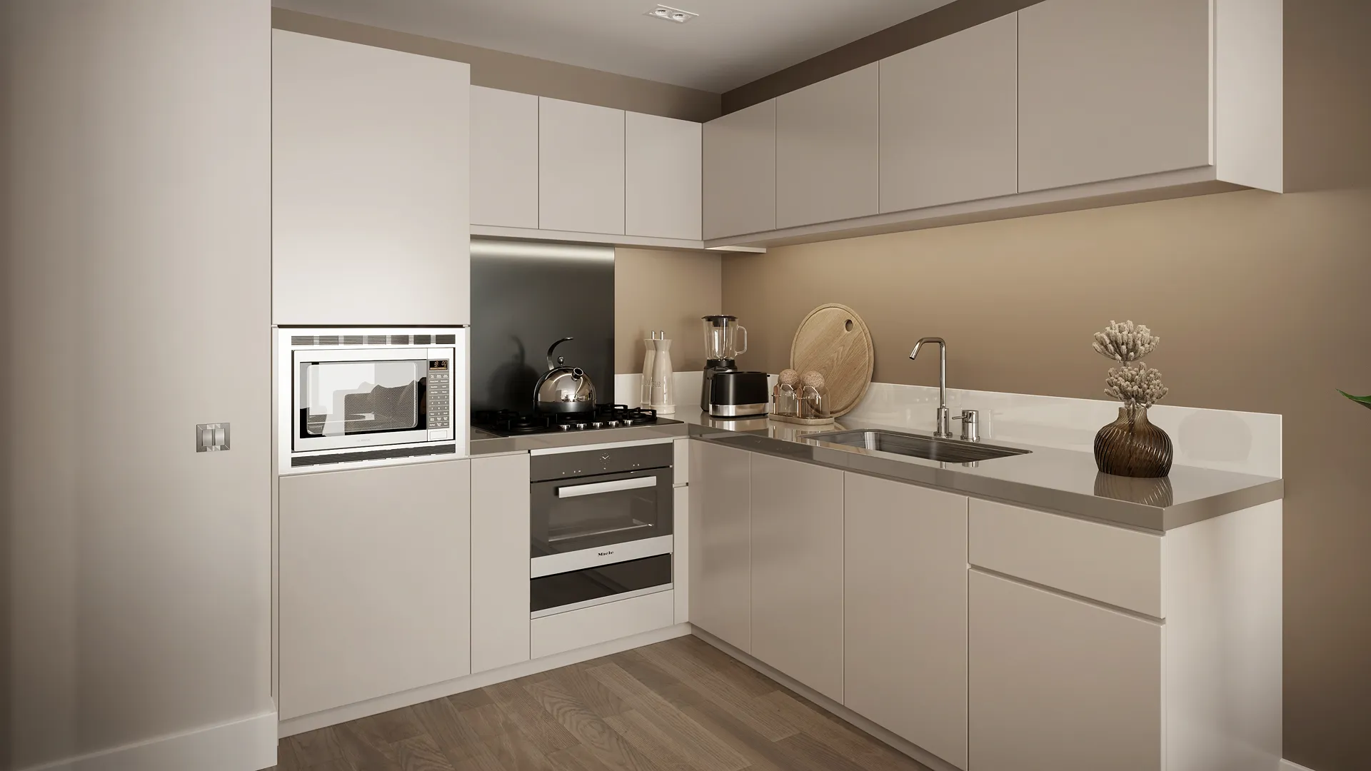 V2 24 1BED Kitchen